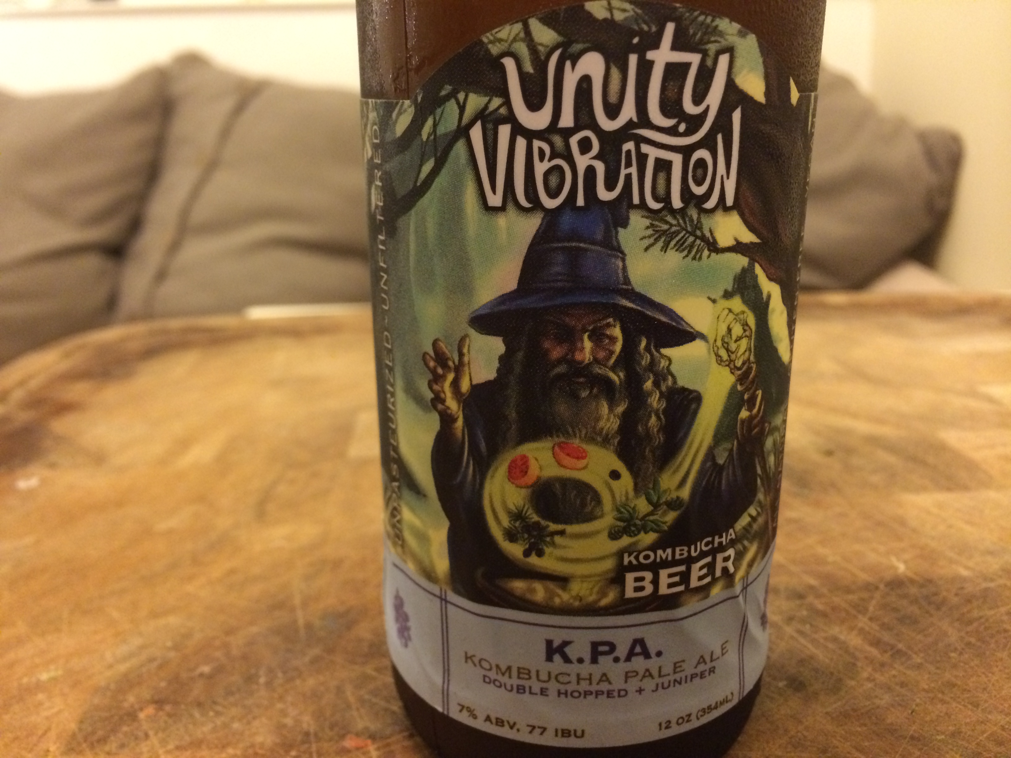 Unity Vibration Gluten free Kombucha Pale Ale