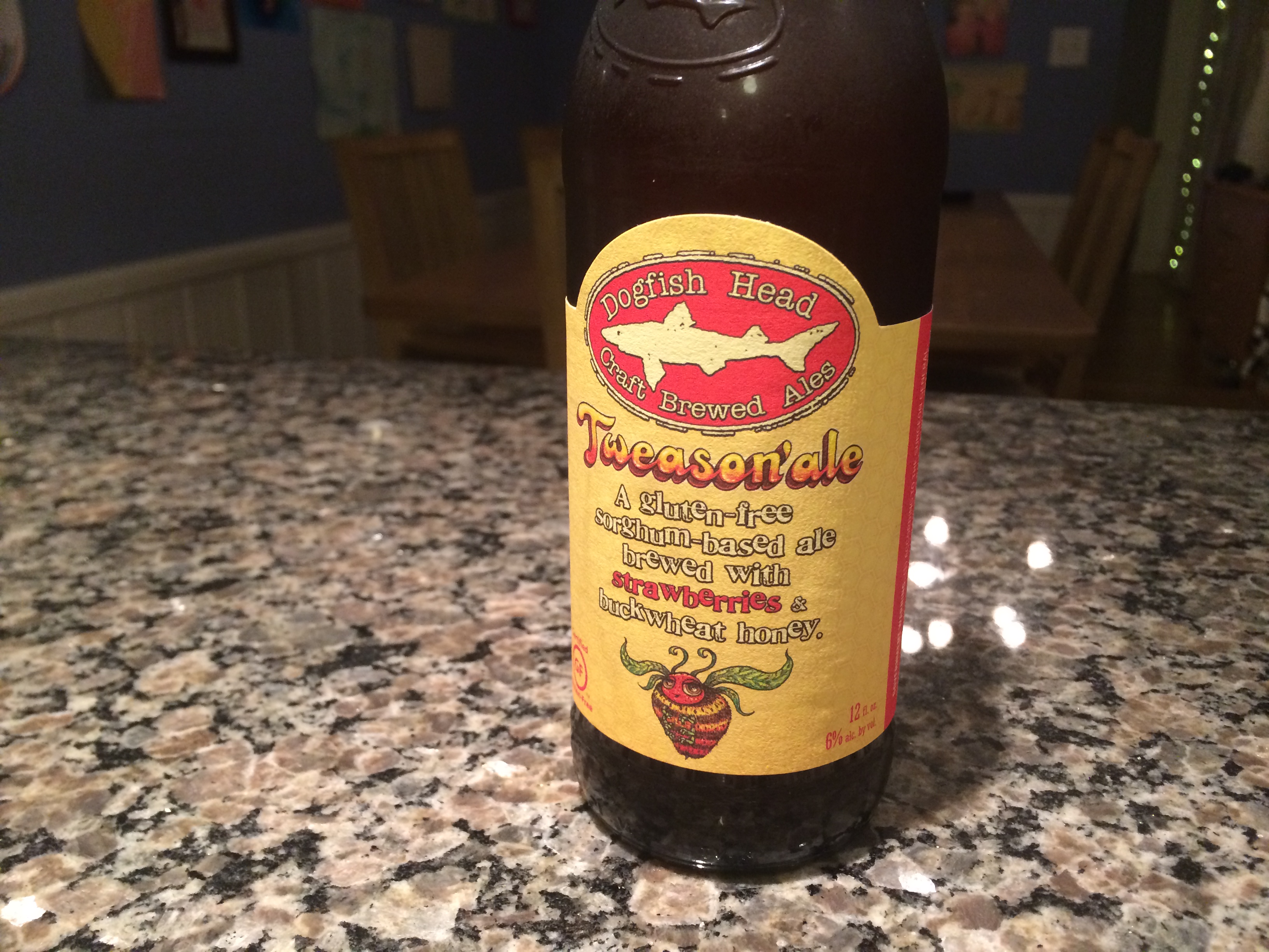 Dogfish Head Tweason'ale bottle