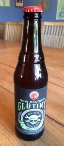 12 oz bottle of New Belgium Gluten RemovedPaleAle