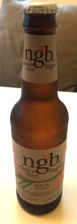 bottle of ngb gluten free beer
