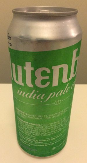 16oz can of Glutenberg India Pale Ale